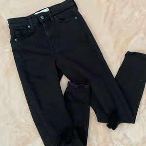 Topshop Black Jamie Jeans Petite